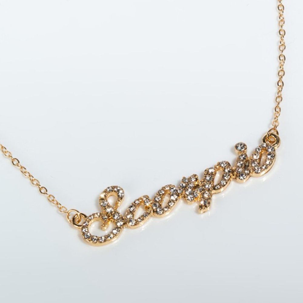 Zodiac Scorpio Necklace